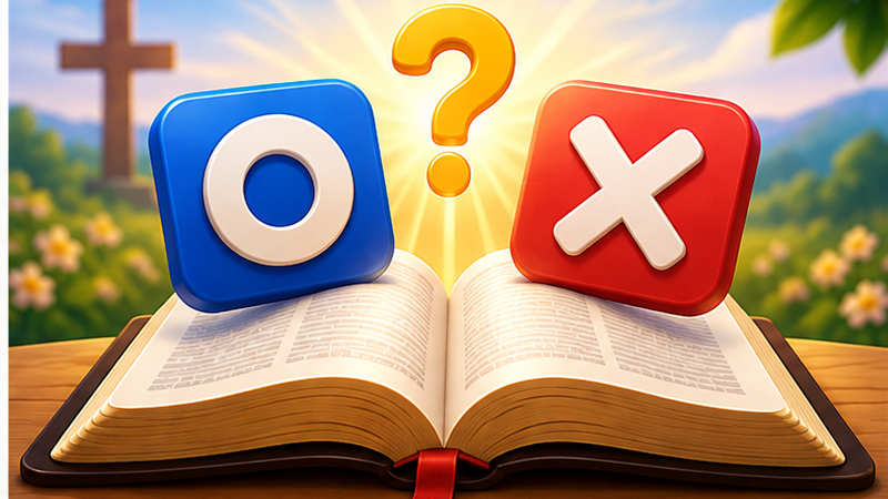 성경 OX 퀴즈 (Bible OX Quiz)